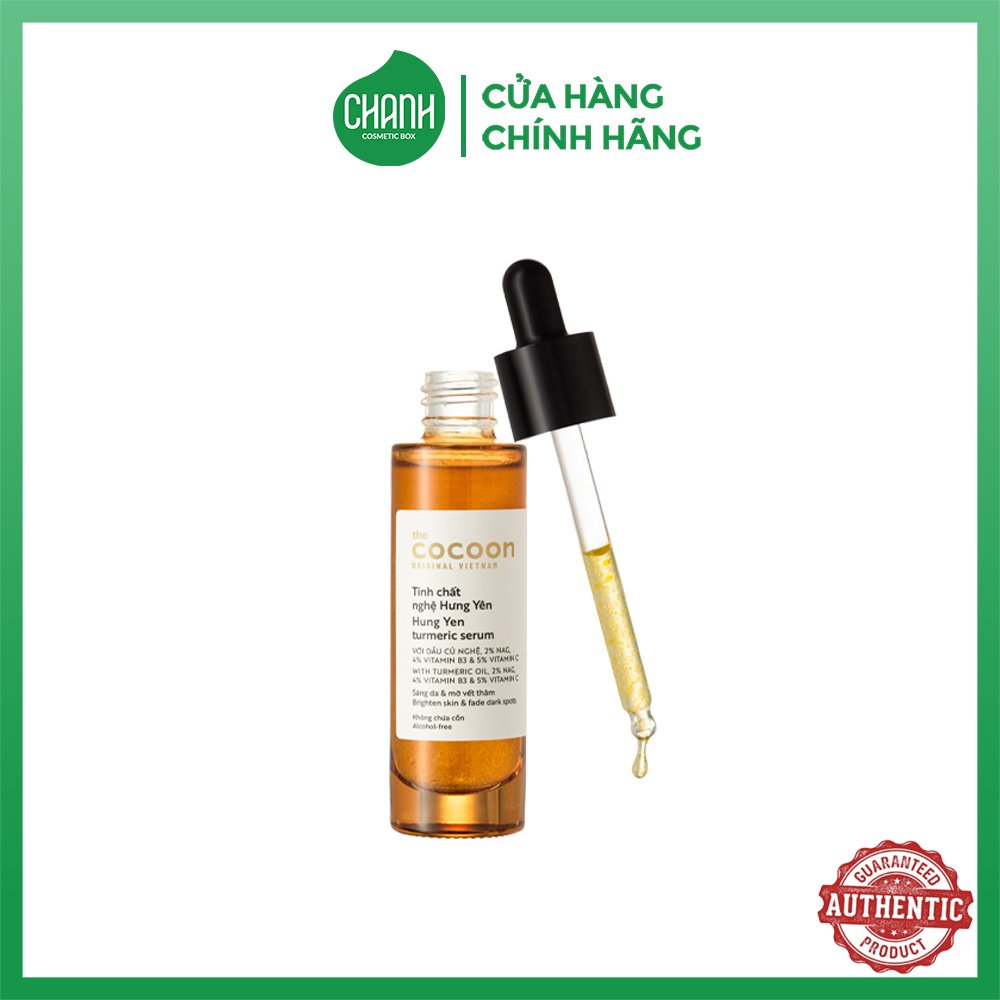 Tinh Chất Cocoon Chiết Xuất Từ Nghệ Hưng Yên 30ml Hung Yen Turmeric Serum