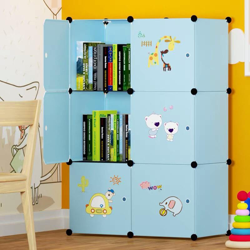 Tủ nhựa ghép 6 ngăn