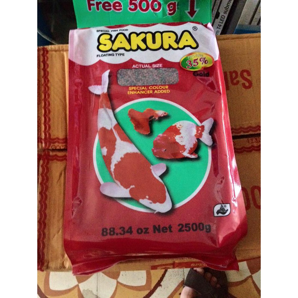 Thức ăn Sakura Gold cho cá cảnh - 0.5kg, sản phẩm đa dạng về mẫu mã, kích thước, chất lượng tốt, cam kết cung cấp sản phẩm đang được săn đón