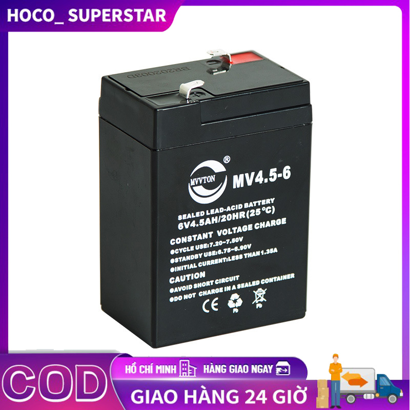 Acquy xe điện trẻ em 6v 7ah/6v4.5ah
