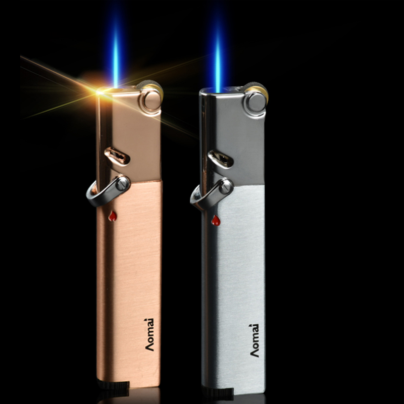 [RẺ VÔ ĐỊCH] hộp quẹt bật lửa khò 1 tia aomai 365, thiết kế nhỏ gọn, chế độ rảnh tay tiện lợi, quẹt khò, hột quẹt