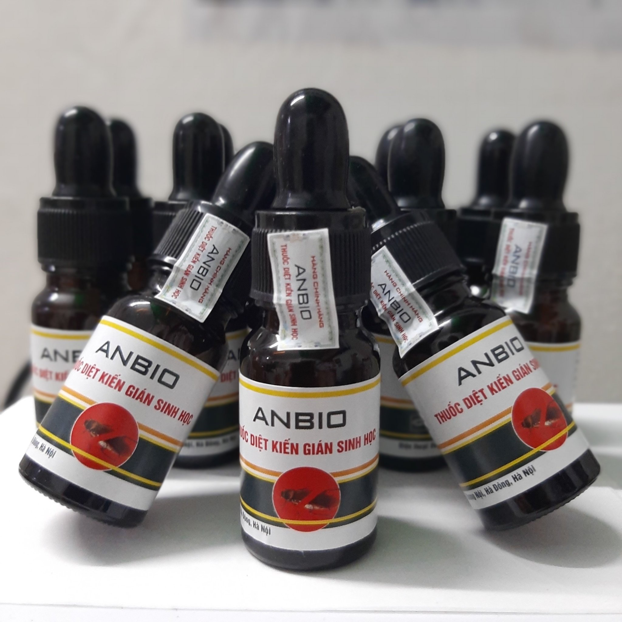 [ 3 lọ -10 ml ]Thuốc Diệt Kiến ,Gian ANBIO  sinh học Hàng Việt Nam sạch bay kiến ,gián chỉ sau 1 lần sử dụng