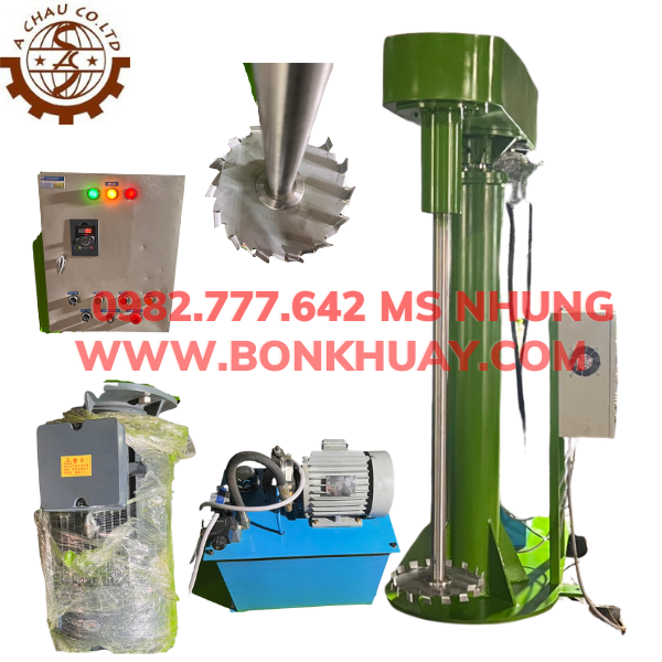 Máy khuấy sơn tốc độ cao kèm motor chống cháy nổ