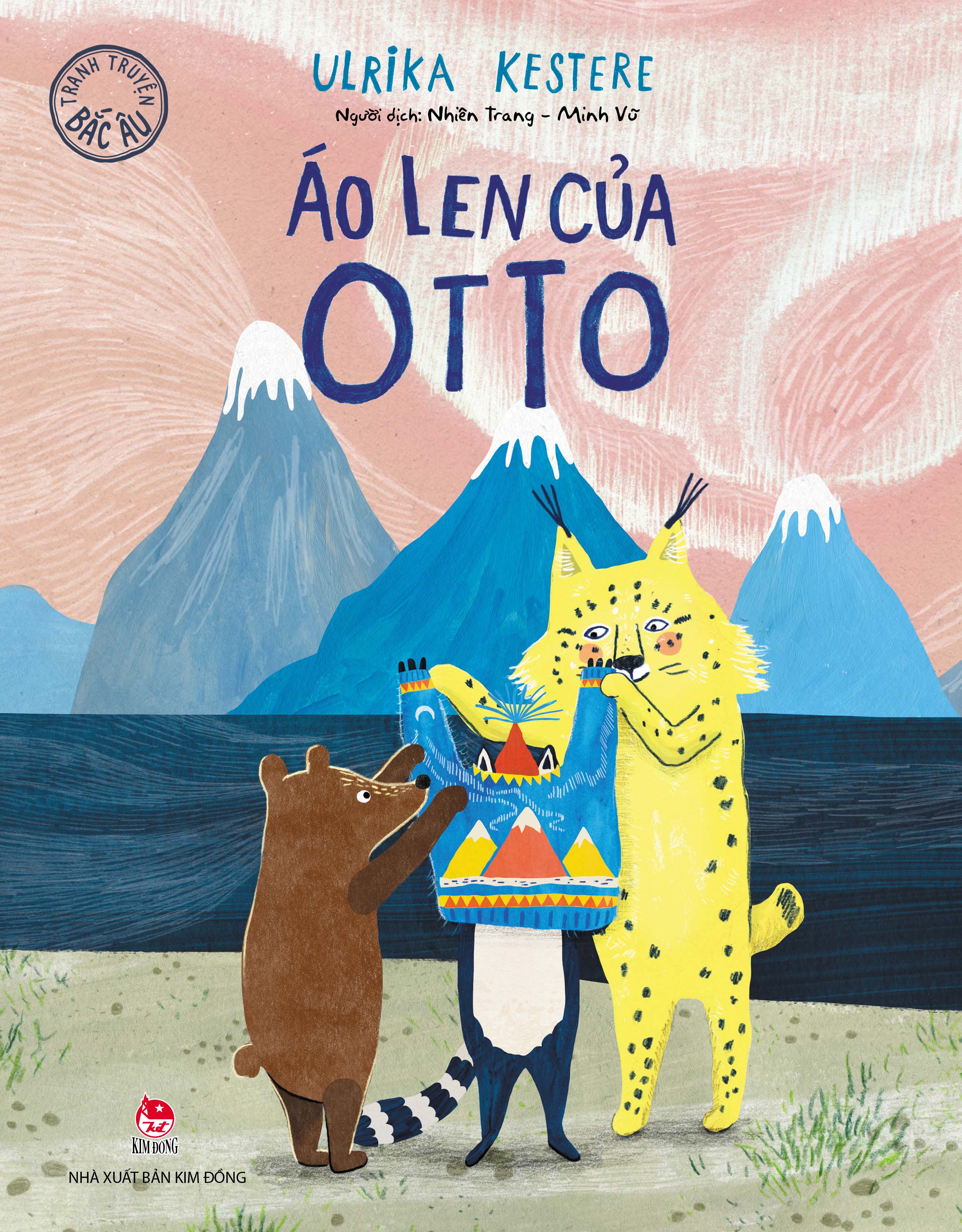 Sách - tranh truyện bắc âu - áo len của otto