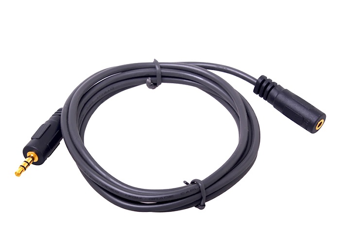Cáp âm thanh nối dài Dtech jack 3.5 1.5 mét DT-6215 vật liệu nhựa cao cấp đầu kết nối chắc chắn sản phẩm chất lượng cho tín hiệu âm thanh không bị nhiễu