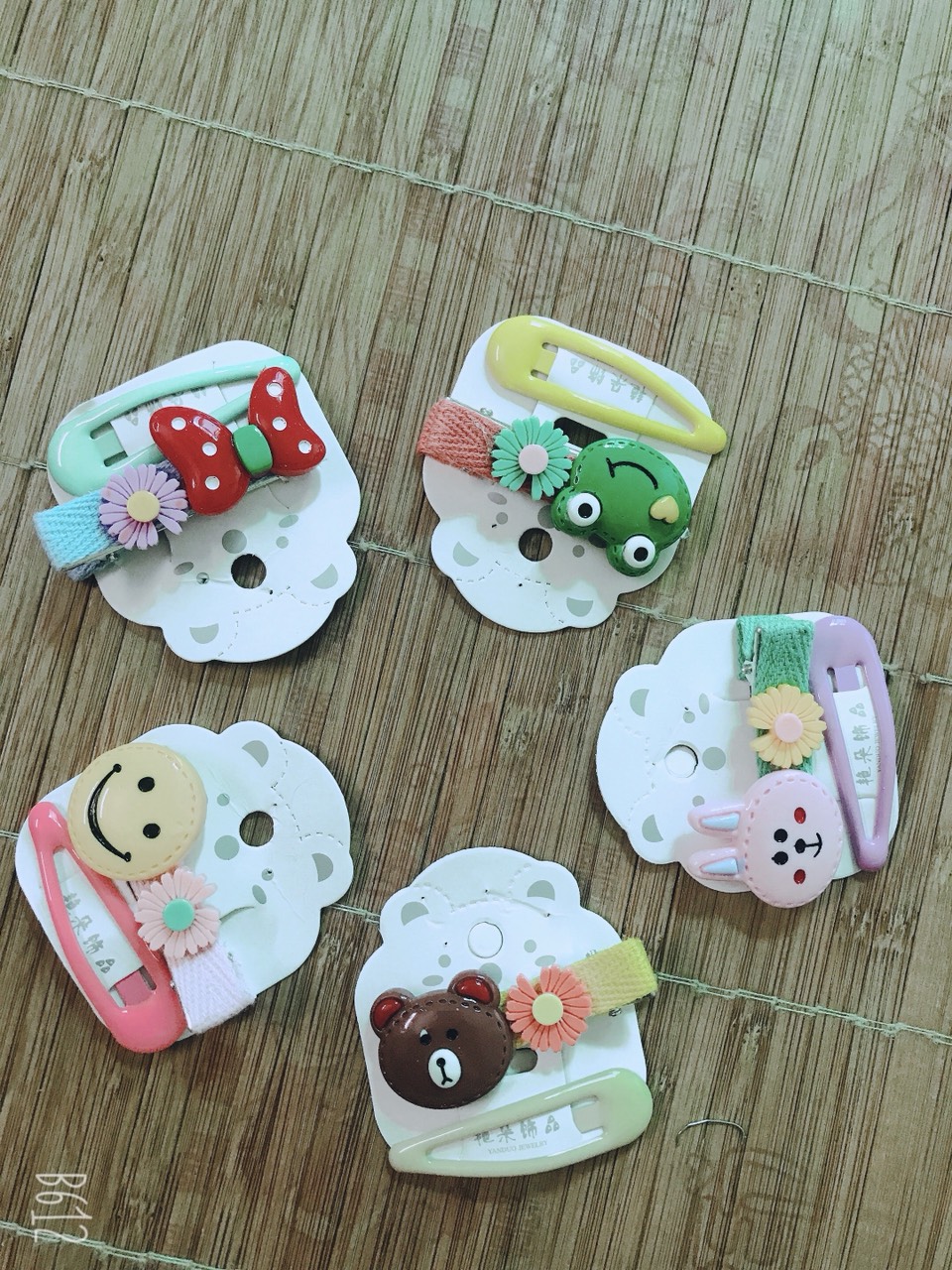 Sét 2 kẹp tóc hình ngộ ngĩnh cho bé - phukienteen
