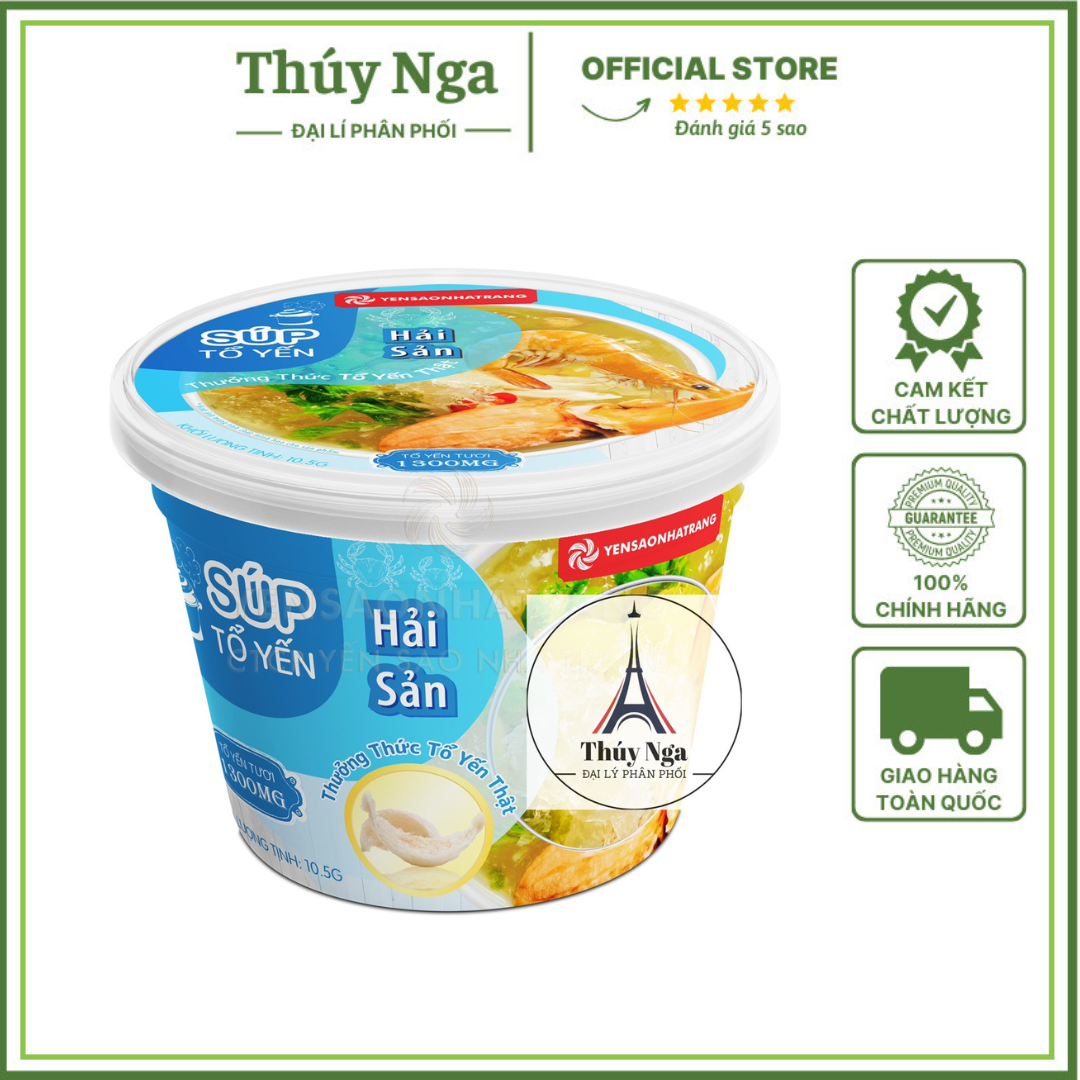 Súp tổ yến –hải sản