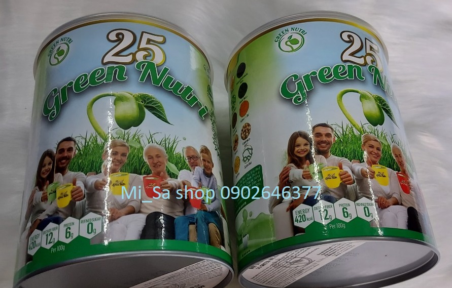 COMBO 2 LON SỮA HẠT DINH DƯỠNG 25 GREEN NUTRI SINGAPORE (Lon 750g) - Hàng nhập khẩu