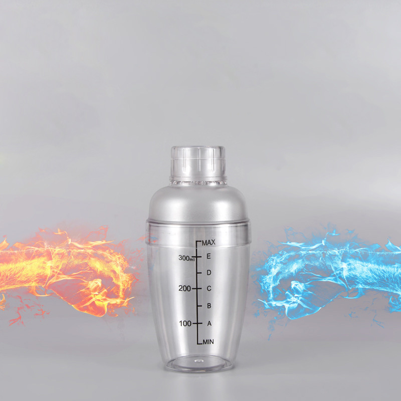 Bình pha chế cocktail shaker nhựa 350~700ml