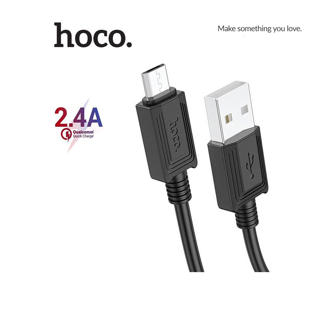 Cáp sạc 2.4a truyền dữ liệu hoco x73 micro dây tpe siêu bền dài 1m cho android