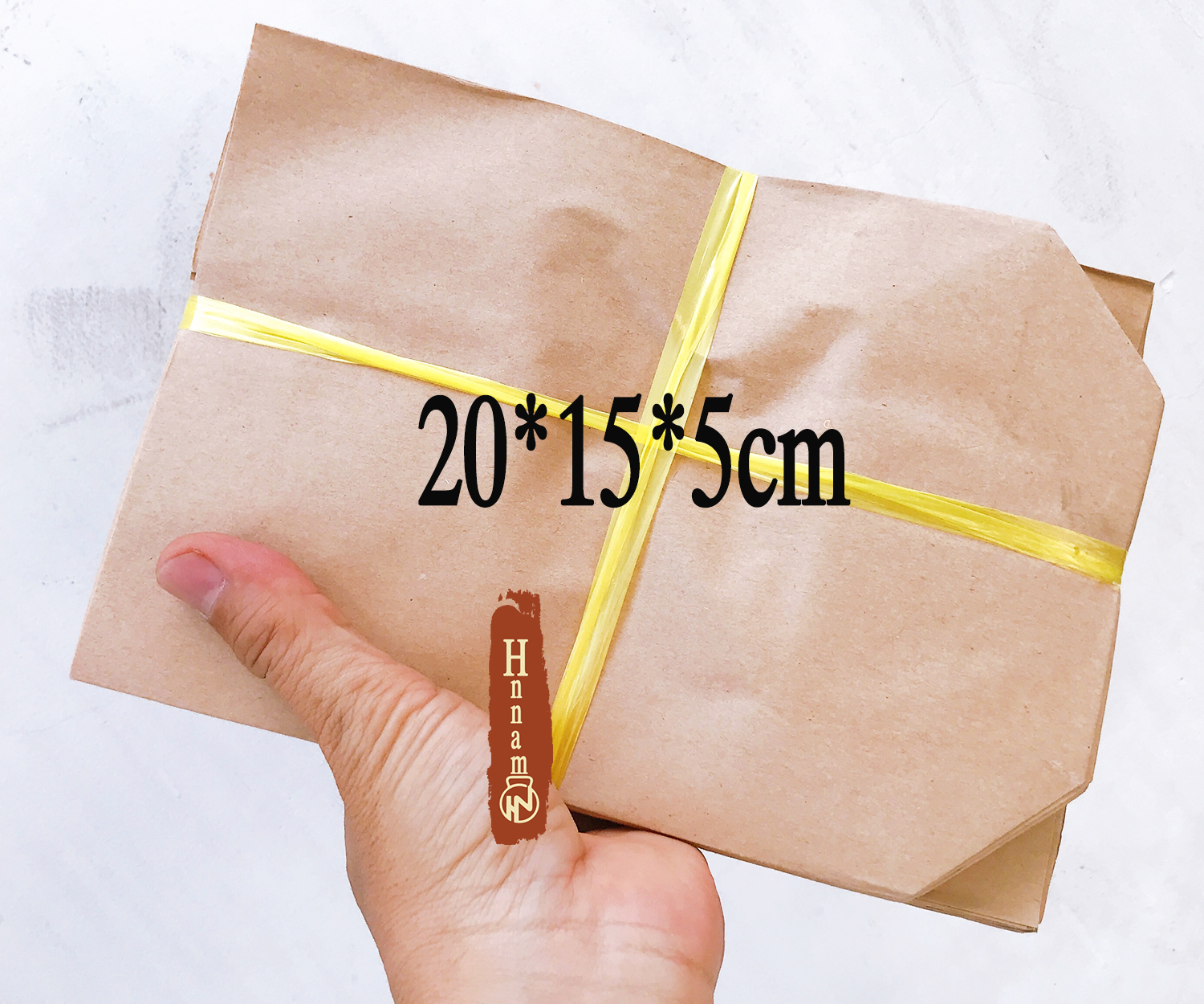 100 Túi giấy xi măng loại Grafr định lượng 65gms - Giải pháp bảo vệ môi trường là sự lựa chọn hoàn hảo cho việc đóng gói hàng hóa ,gói bánh mì và các loại bánh khác