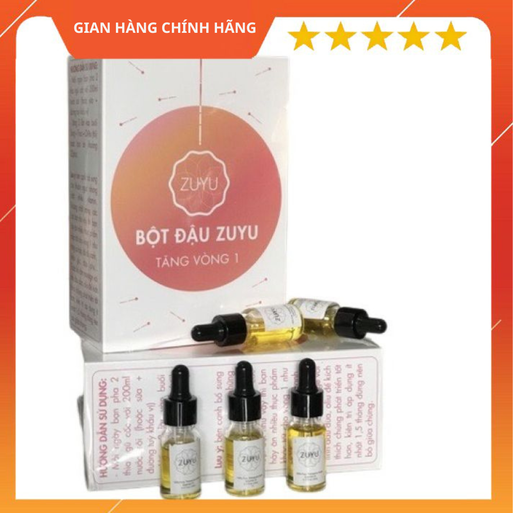 Bột Đậu ZuYu Tăng Vòng 1 + Tặng Kèm Serum Massage V1 + Mặt Nạ Rwine Beauty + Thước Đo ( Chính Hãng 💗)