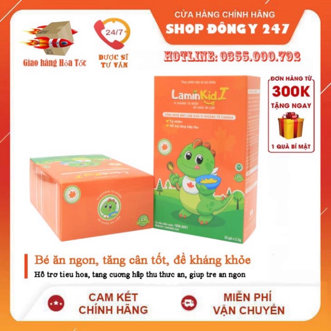 Cốm LaminKid - Bé ăn ngon, tăng cân tốt, đề kháng khỏe tại Vinmec