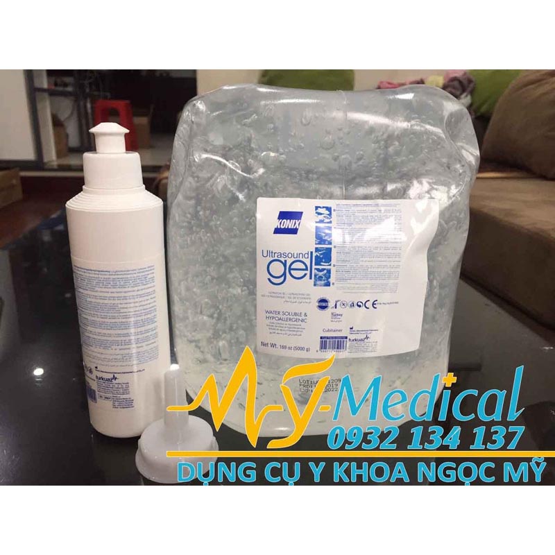 Gel siêu âm Konix, gel lạnh triệt lông