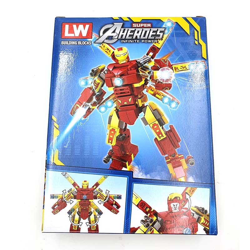 Bộ lắp ghép lego nhân vật siêu anh hùng deadpool và superman độc đáo 220+pcs