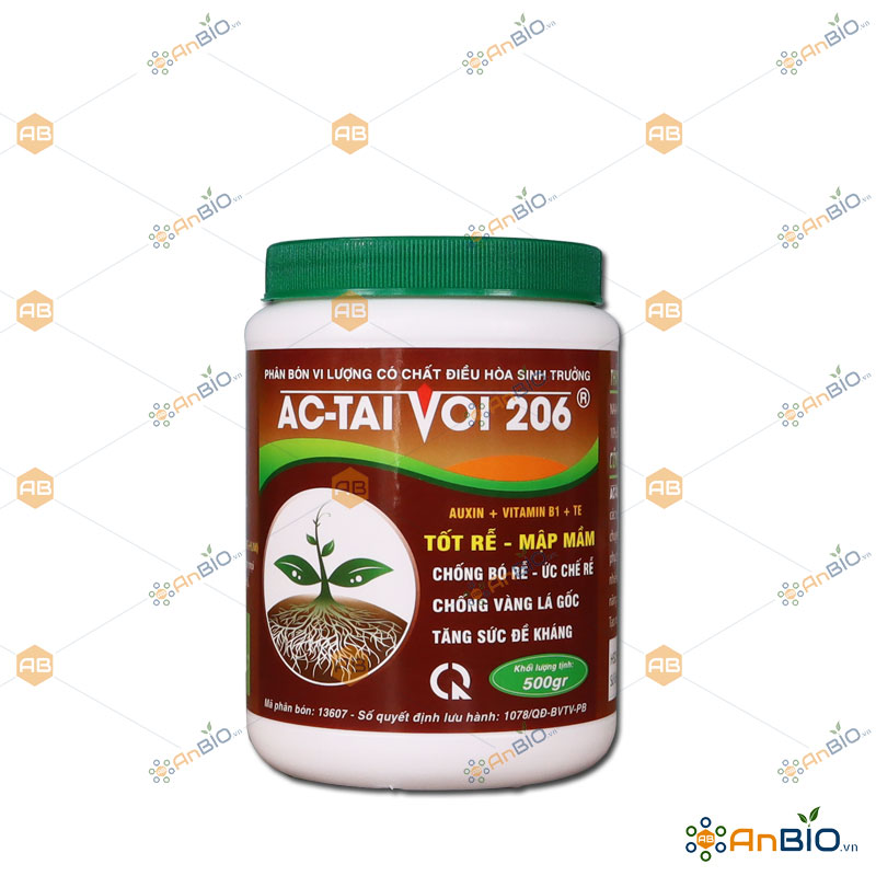 [HCM]Phân Bón Vi Lượng AC - TAI VOI 206 Hũ 500g - A2.1011