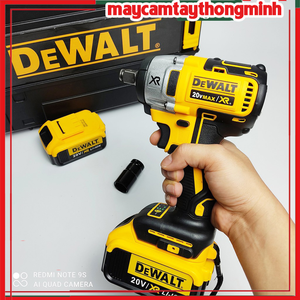 Máy siết bulong pin DEWALT DCF887 20V Lõi Đòng Động Cơ Không Chổi Than Hàng Cao Cấp