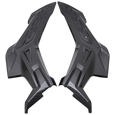 Ốp hông gác chân sau airblade 2020 & 2016-2019 màu carbon