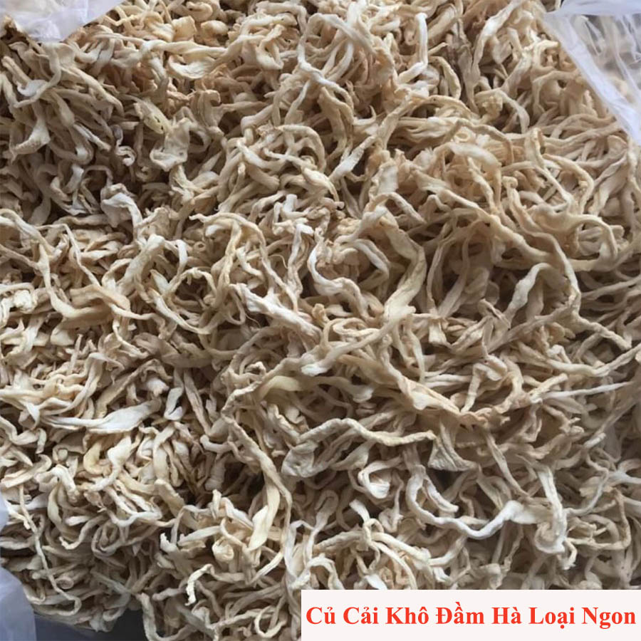 Củ cải khô đầm hà 300gram