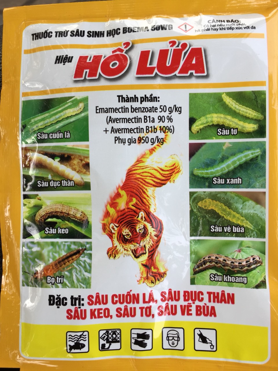 Hổ LỬA trừ sâu sinh học trừ sâu tơ sâu đục thân,sâu xanh