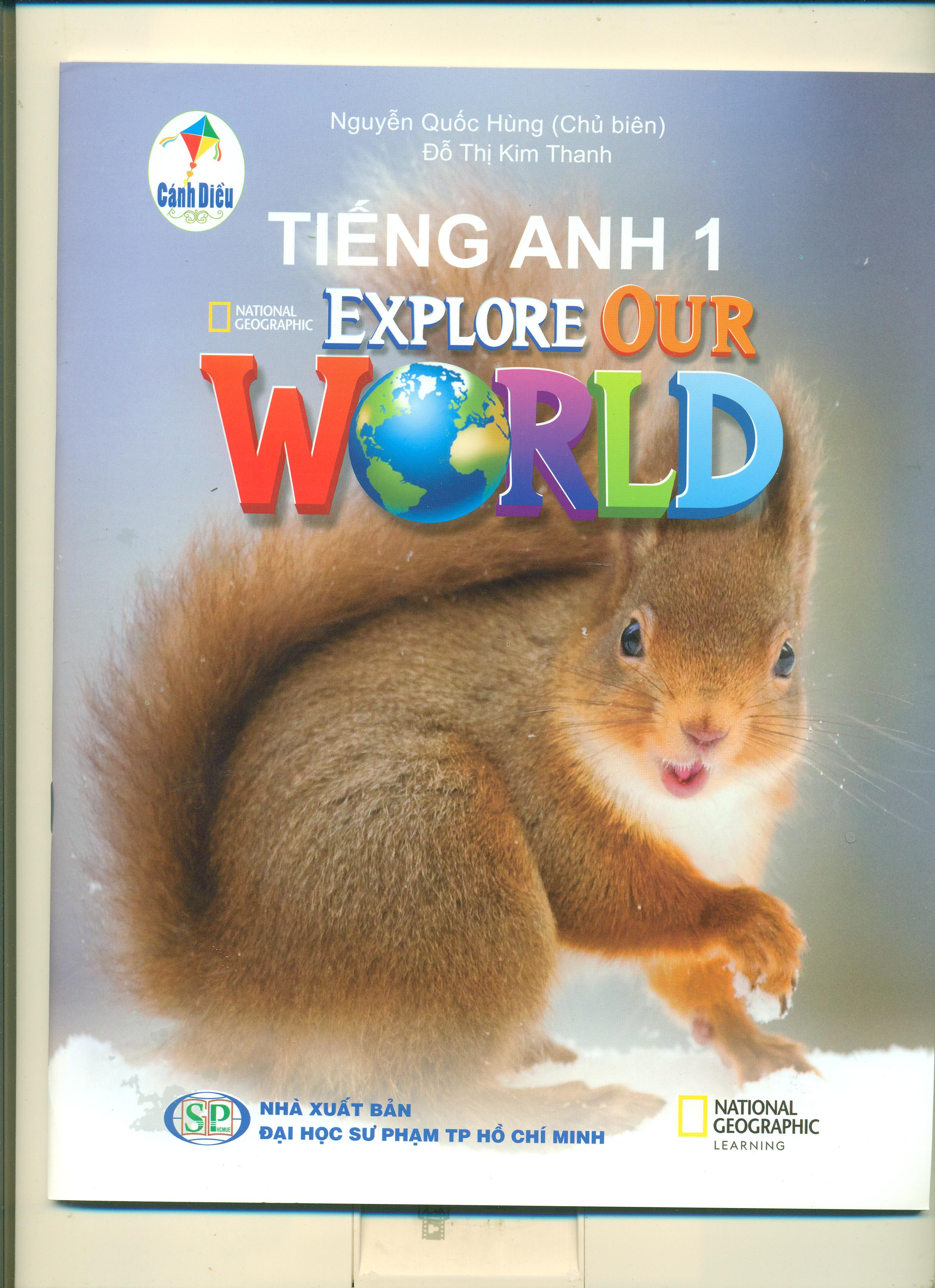 Sách Tiếng Anh 1 - Explore our world (bộ Cánh Diều) - bán kèm 1 bút chì