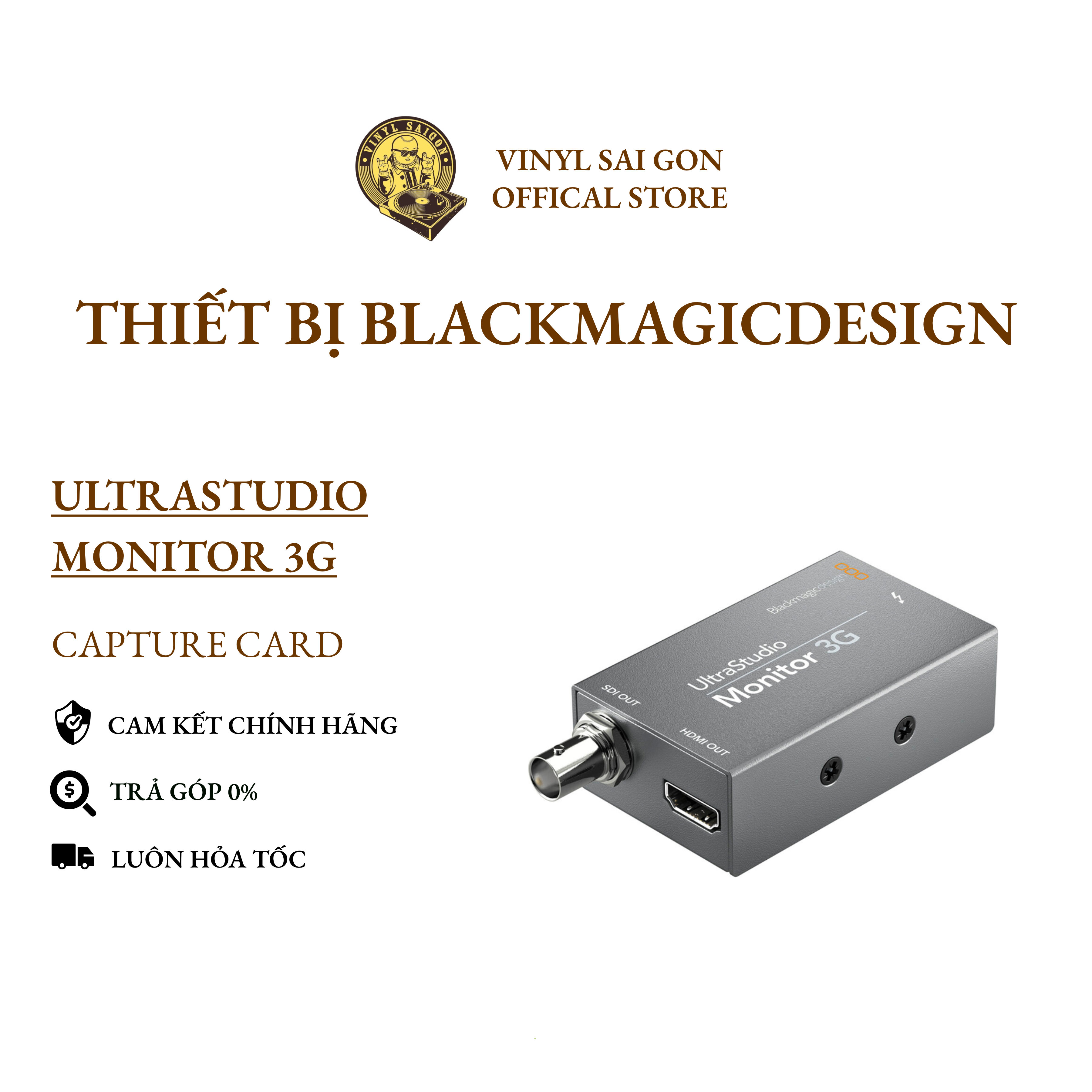 Card Kỹ Xảo Blackmagicdesign UltraStudio Monitor 3G
