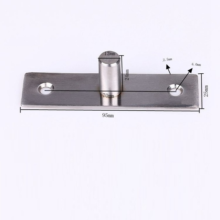 Trụ chặn dành cho cửa lùa loại inox dầy - diy603