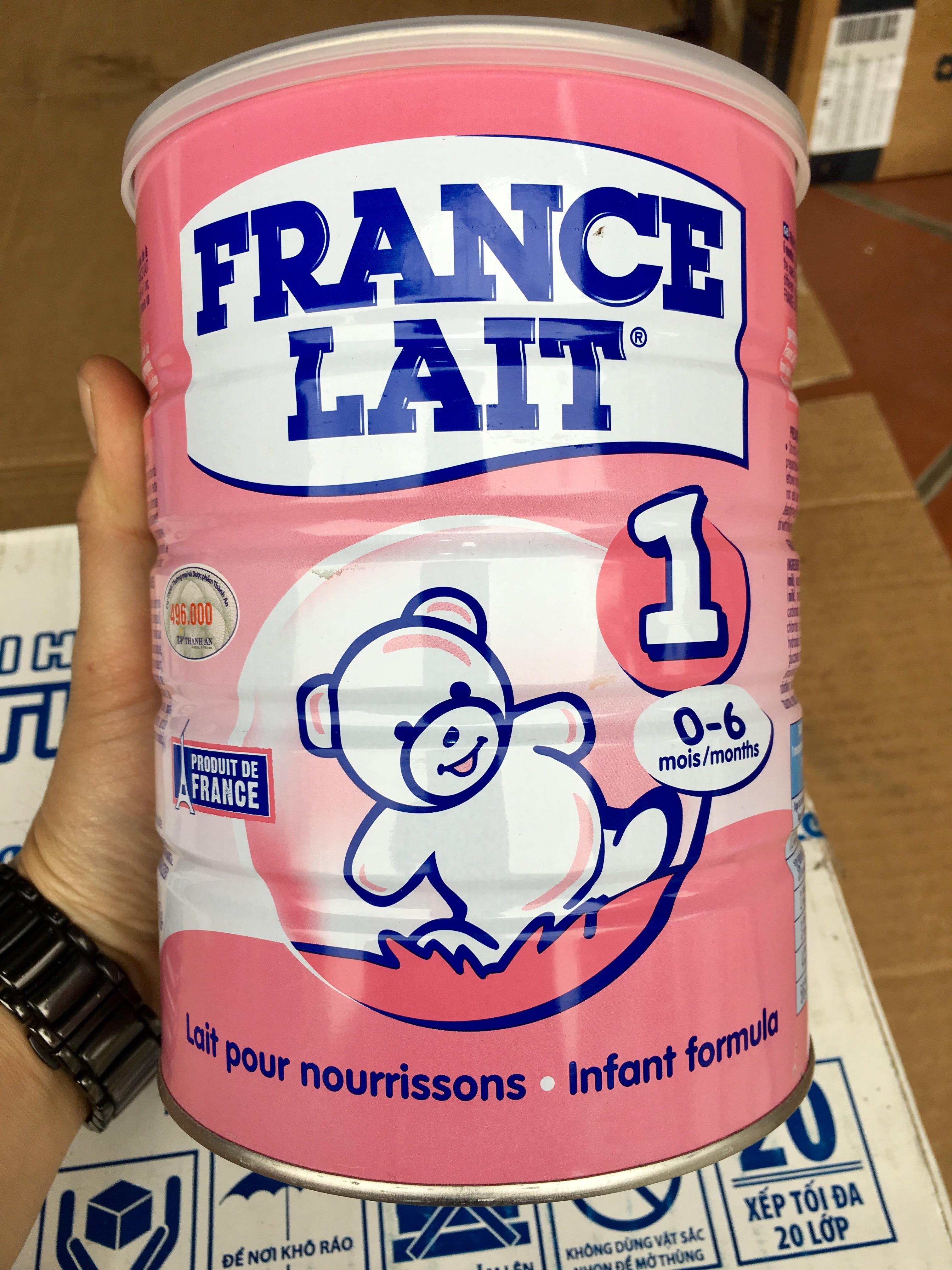 Sữa france lait số 1 900g date mới