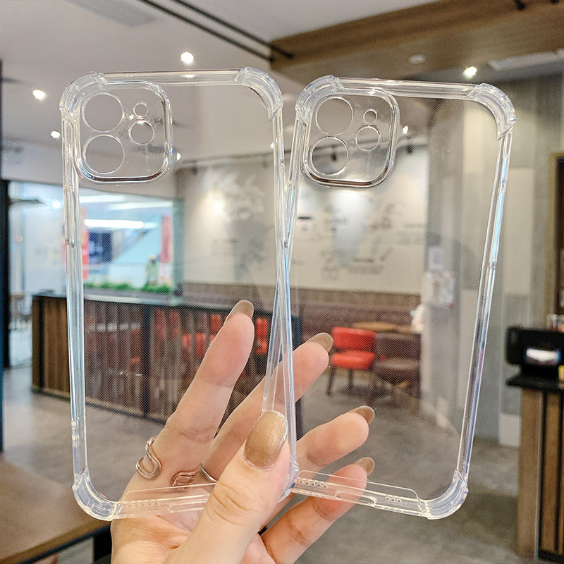 Ốp lưng iPhone trong cho điện thoại iPhone đủ đời máy silicon mềm dẻo, hàng cực dày dặn