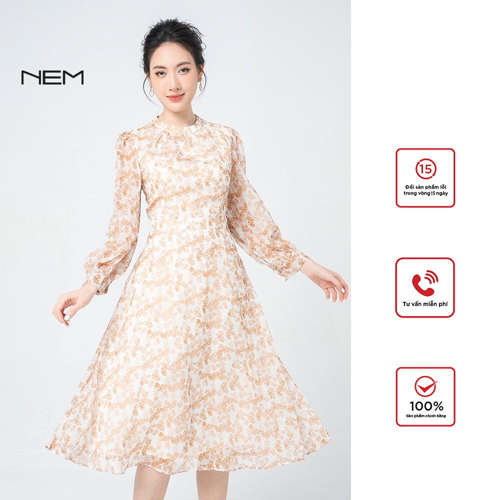 Đầm công sở nem fashion tay lỡ d41632