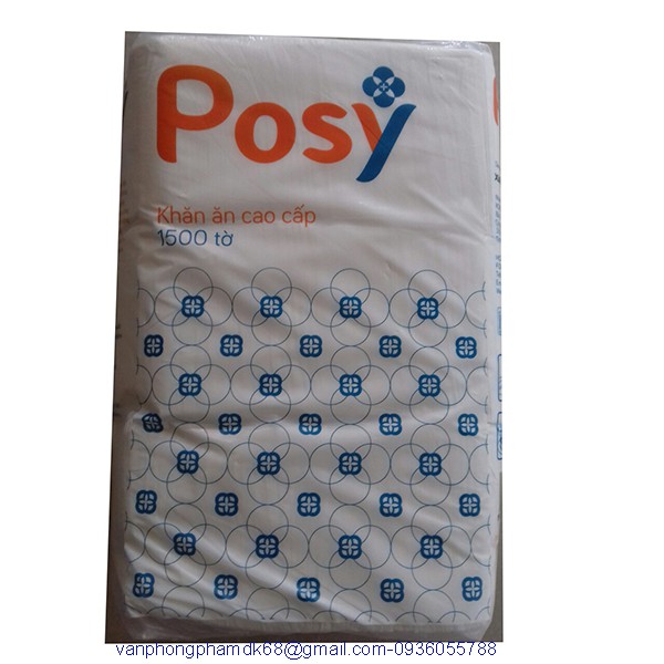 Khăn giấy ăn posy rút 1500 tờ
