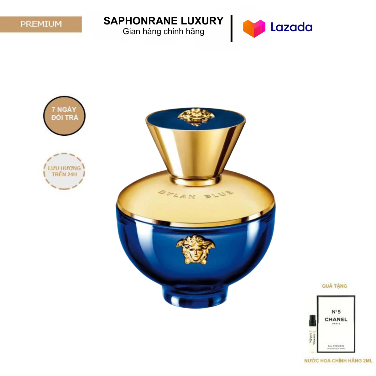 Nước Hoa Nữ Versace Dylan Blue Pour Femme Eau de Parfum 100ml