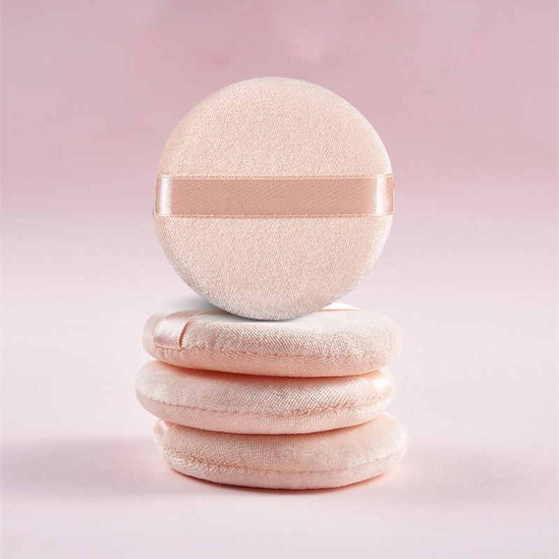 Mút trang điểm phấn khô size 8cm - Bông đánh phấn phủ phấn rôm - dụng cụ trang điểm