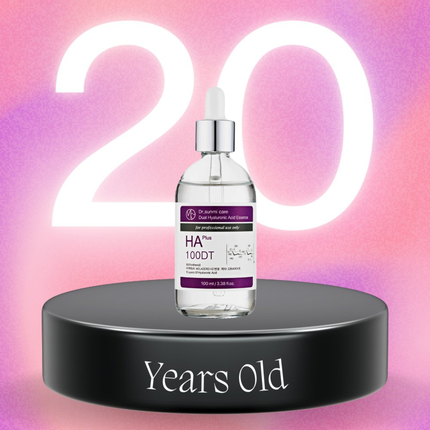 Serum, tinh chất cấp nước cho da Dr.Sunmi Care HA Plus 100DT Duel Hyaluronic Acid Essence 100ml