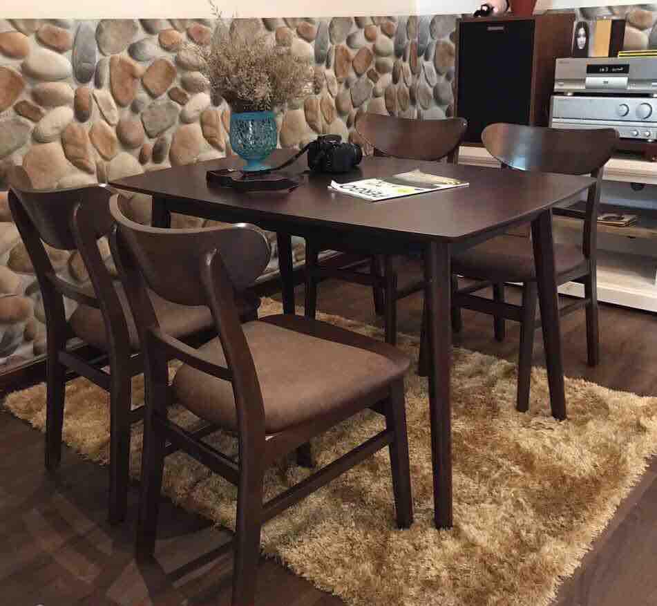 [HCM]Bàn ghế ăn 1 bàn + 4 ghế giá rẻ