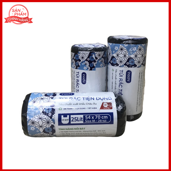 Túi rác Soji không mùi, nhựa nguyên sinh hàng xuất Nhật Bản 10L- 25L- 50L