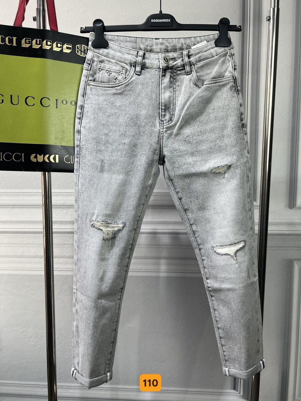 Quần jean nam đẹp mẫu mới form chuẩn dáng, Quần bò nam cao cấp thời trang Ohlala Fashion - JD110