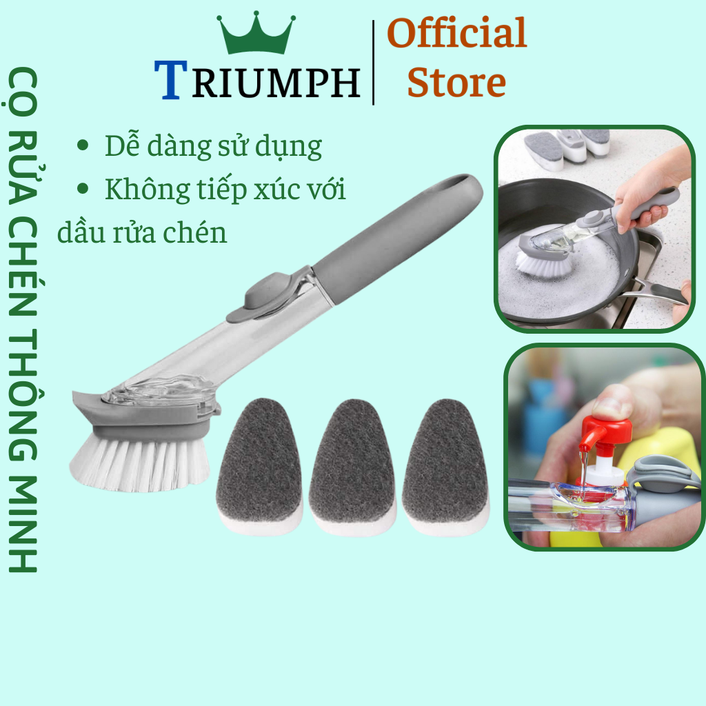 Miếng rửa chén bát tiện ích, cọ rửa bát thông minh, dụng cụ rửa chén bát đa năng