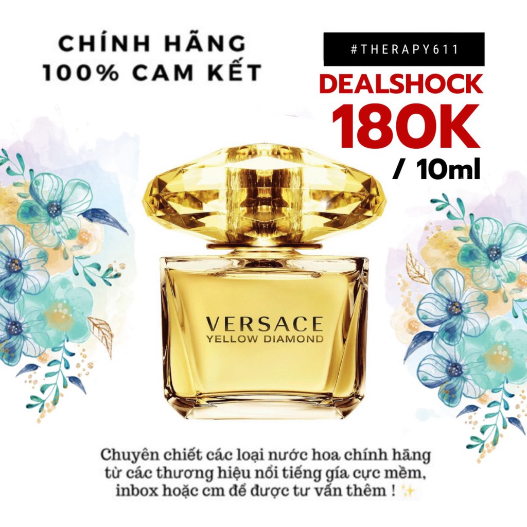 Nước hoa Versace Yellow Diamond Intense EDP Test 5ml/10ml/20ml