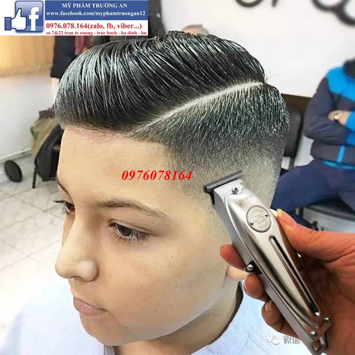 Tông đơ cắt tóc chuyên nghiệp kemei km-1949 bấm viền cao cấp