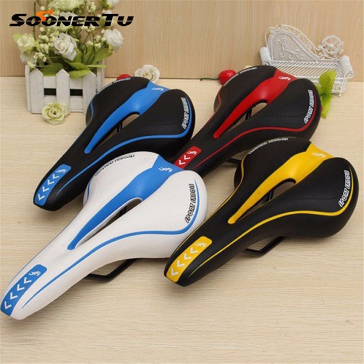 Yên xe đạp cao cấp sport saddle, yên xe đạp thể thao có lỗ thoáng khí phù hợp với nhiều loại xe - kanno sport