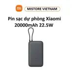 Pin sạc dự phòng Xiaomi 20000mAh 22.5W BHR9764TH kèm Cáp Type C