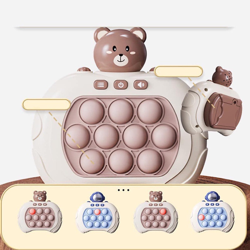 Đồ Chơi Pop It Điện Tử Trò Chơi Rèn Luyện Phản Xạ Trí Tuệ Vui Nhộn Cho Bé