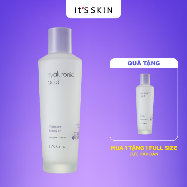 Nước hoa hồng dưỡng ẩm sâu cho da It's Skin Hyaluronic Acid Moisture Toner 150ml