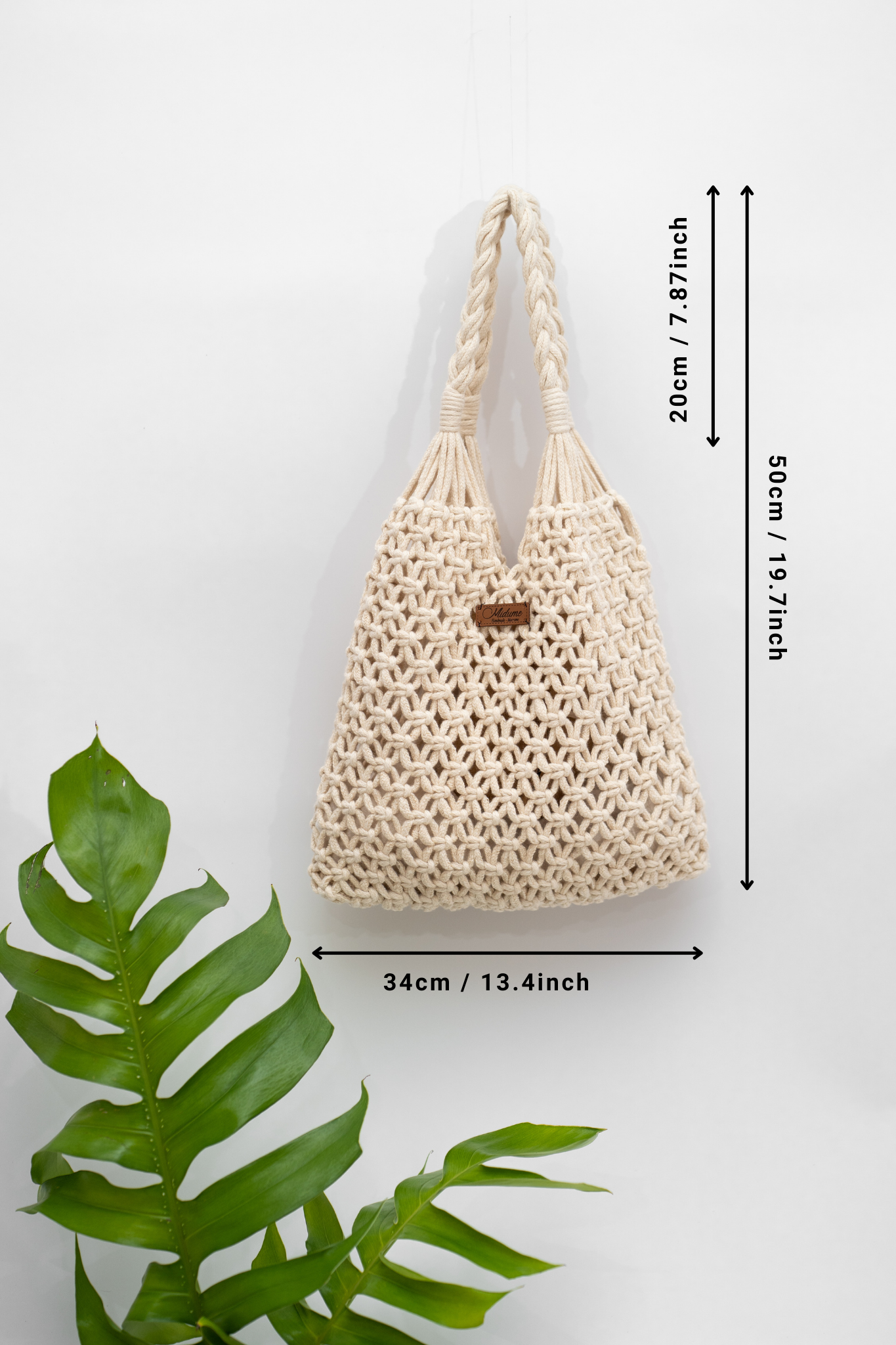 Túi lưới Macrame du lịch đi biển - Túi xách nữ handmade phong cách boho chic, vintage