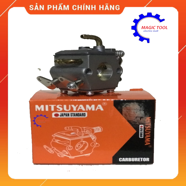 Bộ chế hòa khí máy cưa xăng 5200, 5800, 5900...hiệu mitsuyama