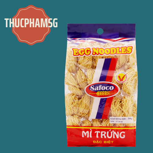 Mì trứng đặc biệt safoco 500g