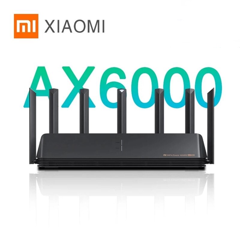 Router Wifi 6 Xiaomi AIoT AX6000 - 7 Ăng ten - chuẩn WIFI 6 Enhanced