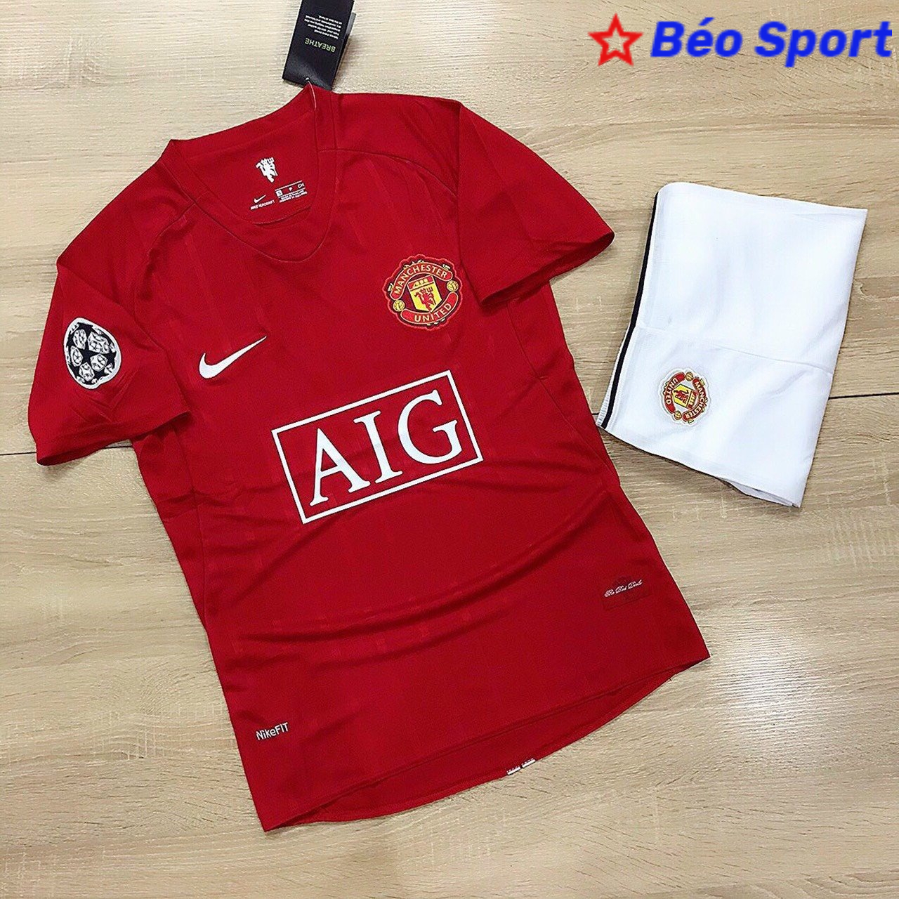 Áo Bóng Đá Clb Manchester United- Chuẩn Mẫu Thi Đấu - Mùa Giải 2008 - Vải  Polyeste Siêu Thoáng-Siêu Bền | Lazada.Vn