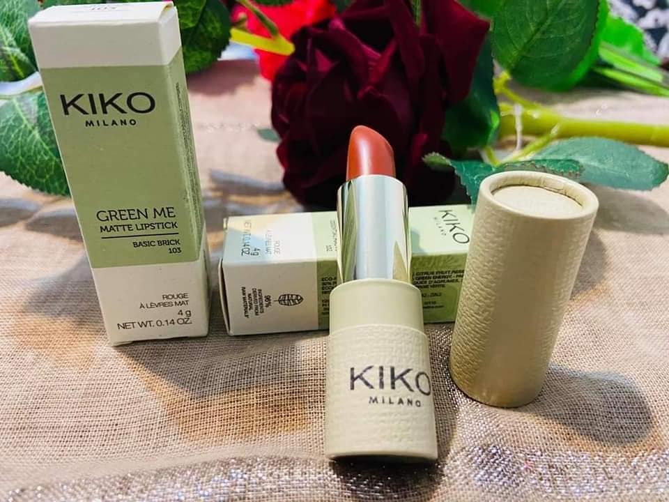 Son kiko màu 103 cam cháy